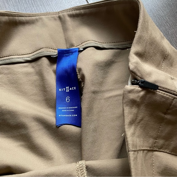 Kit and Ace Classic Navigator Collection Pants size 6 in Bark - Picture 5 of 14